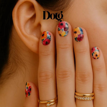 Floral Spring Nail Wraps