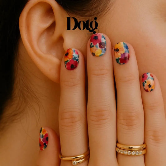 Floral Spring Nail Wraps