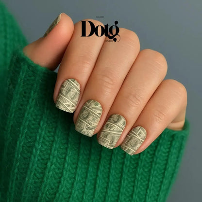 Dollar Bills Nail Wraps