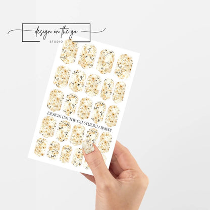 Floral Garden Nail Wraps