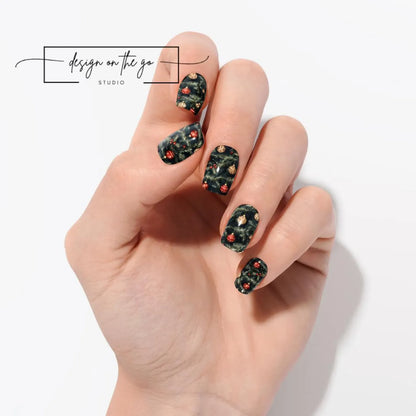 Holiday Fir Nail Wraps