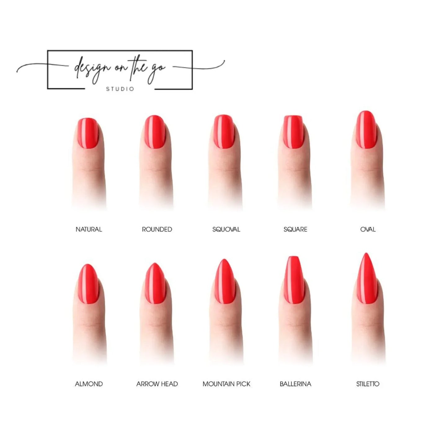 Bold Ruby Nail Wraps