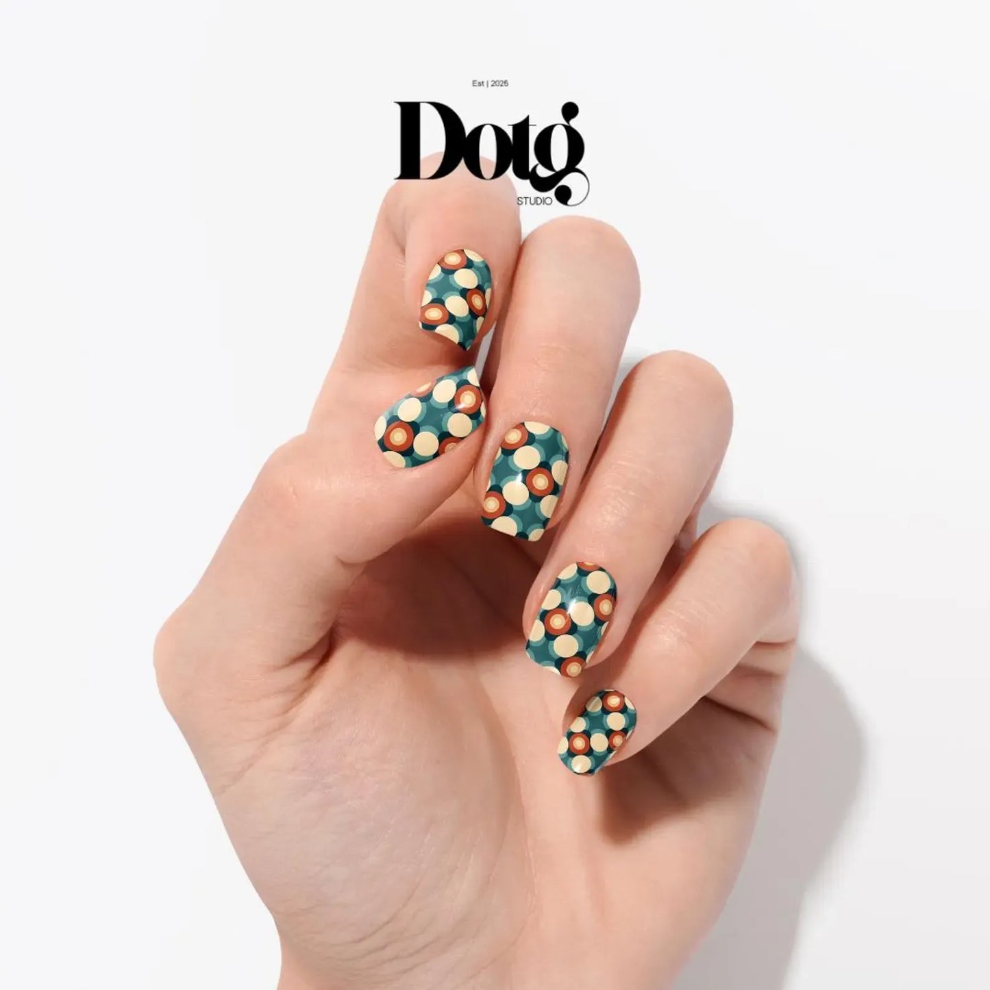 Retro Orbit Nail Wraps