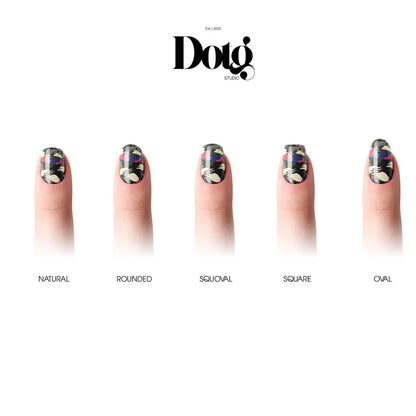 Glitch Nail Wraps