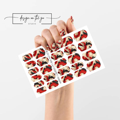 Asian Snake Nail Wraps