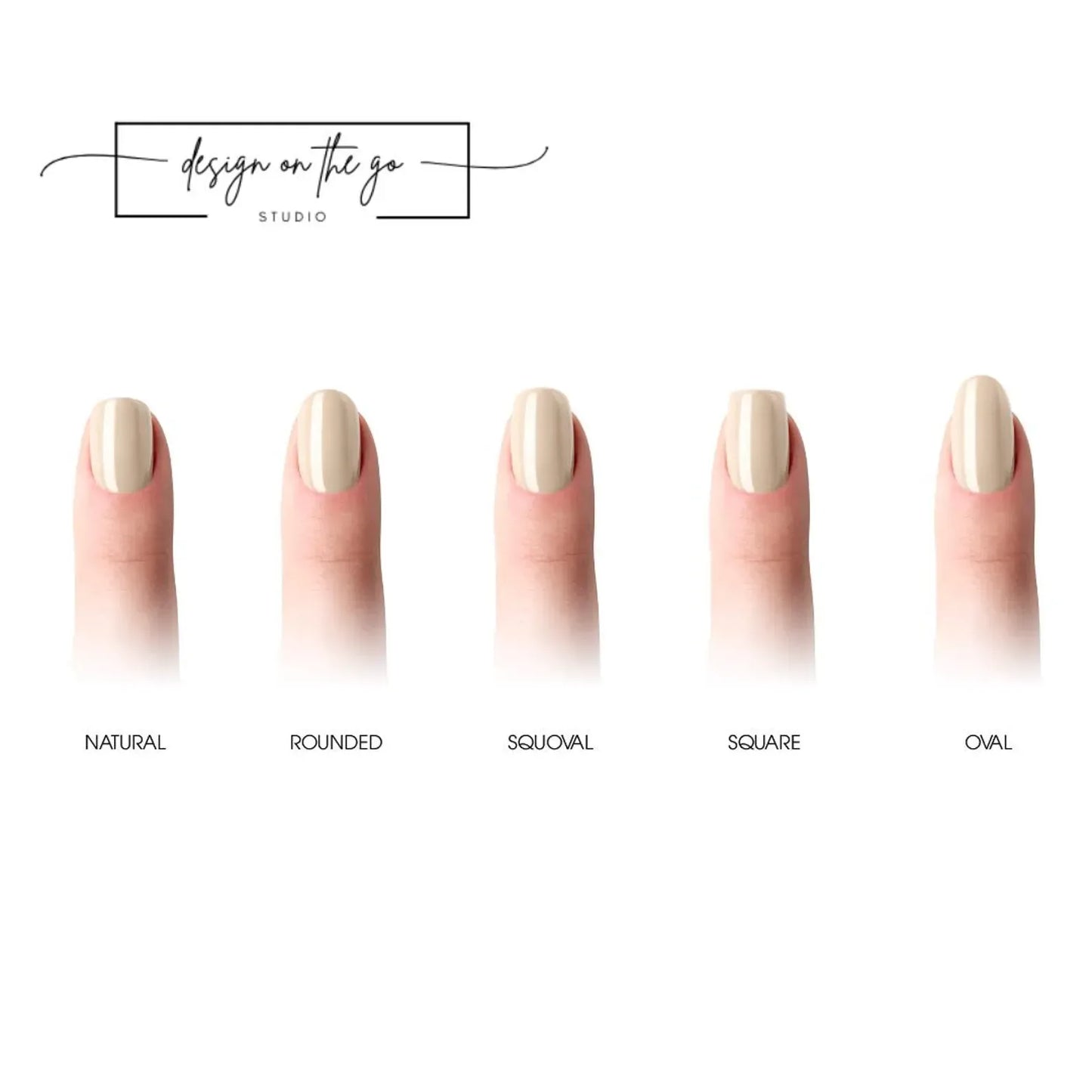 Almond Milk Nail Wraps