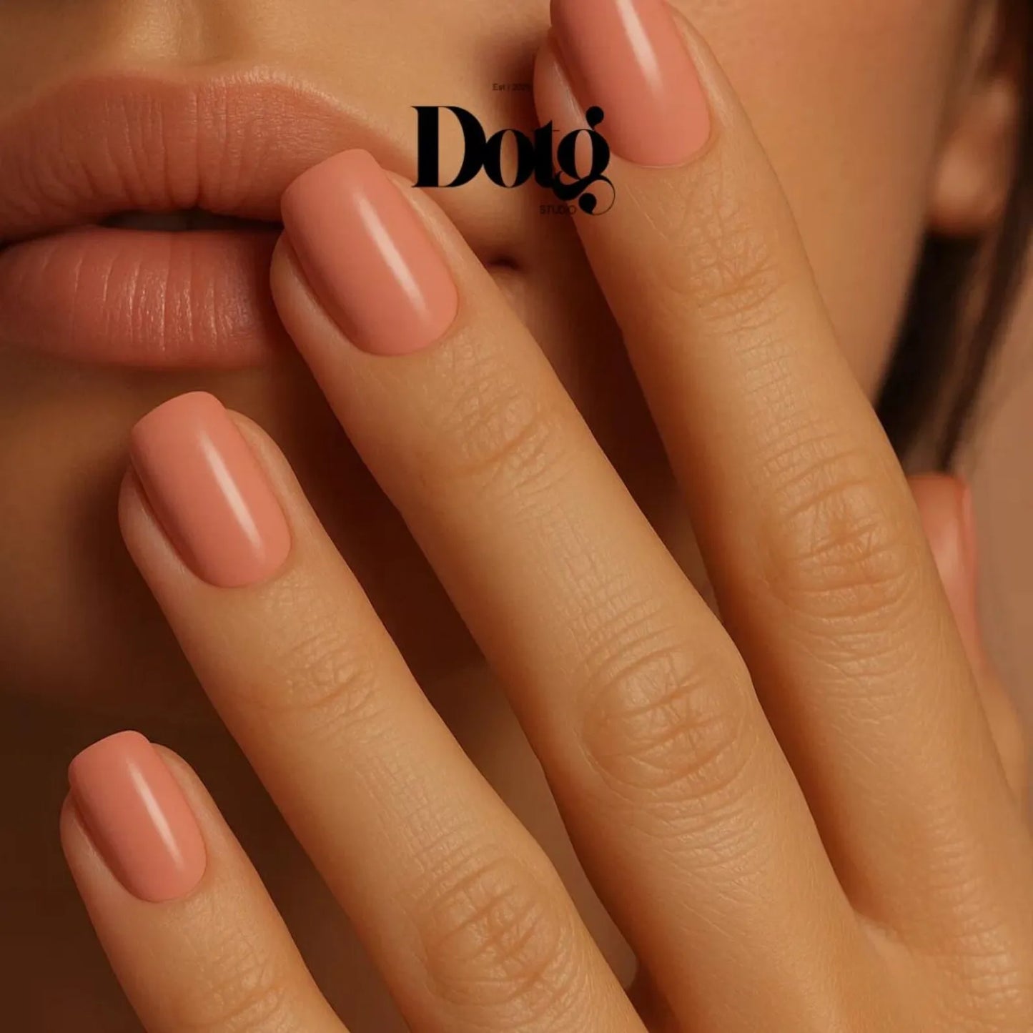 Peach Nail Wraps