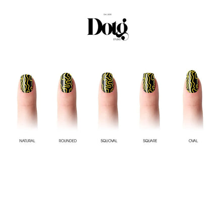 Solar Maze Nail Wraps