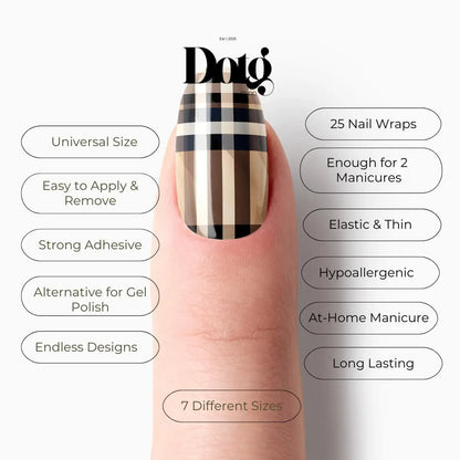 Plaid Nail Wraps