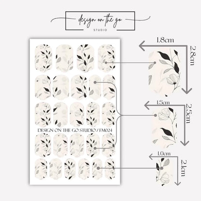 Soft Stem Nail Wraps