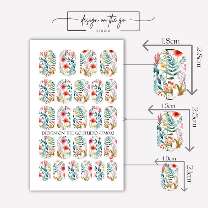 Petal Dance Nail Wraps