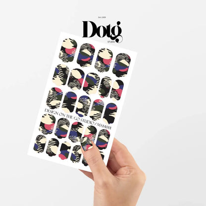 Glitch Nail Wraps