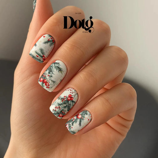 Winter Berries Nail Wraps