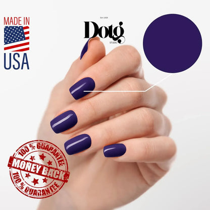 Deep Purple Nail Wraps