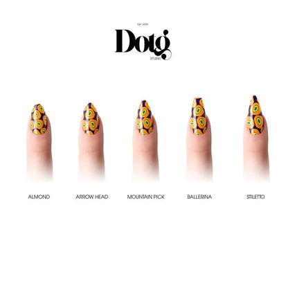 Geometric Bold Nail Wraps