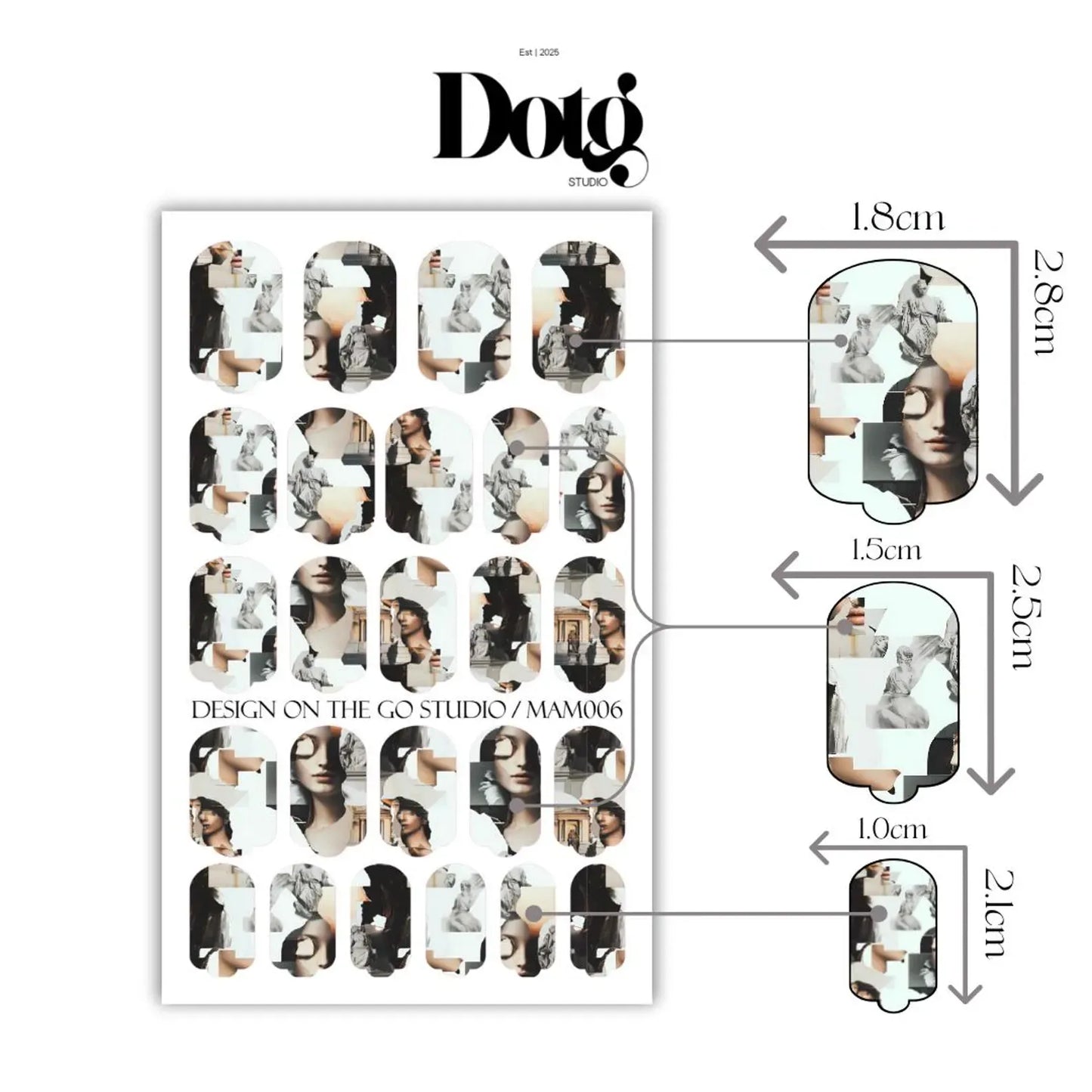 Classical Art Nail Wraps
