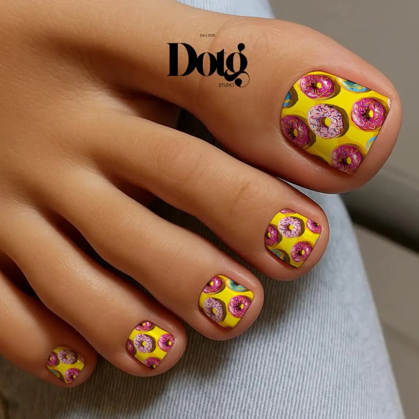 Donut Sprinkle Nail Wrap