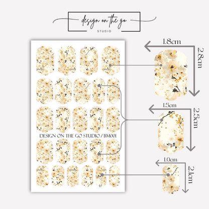 Floral Garden Nail Wraps