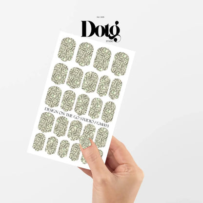 Dollar Bills Nail Wraps