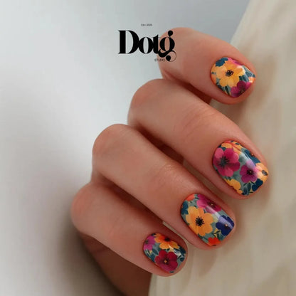 Floral Spring Nail Wraps