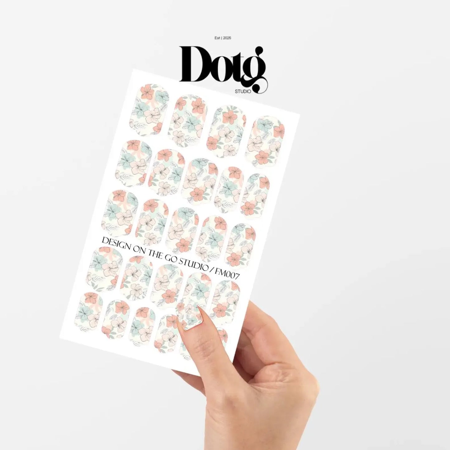 Gentle Petals Nail Wraps