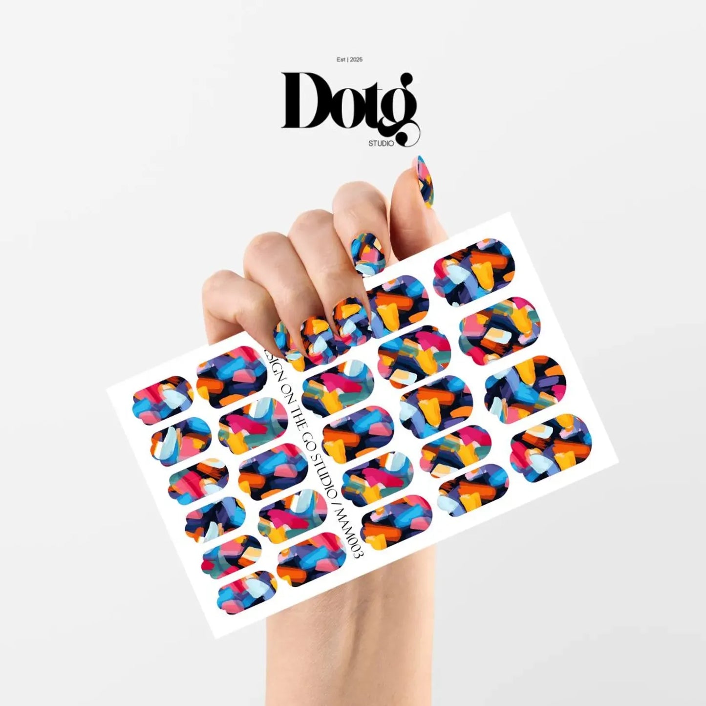 Strokes Nail Wraps