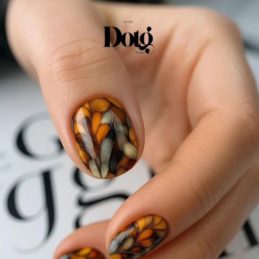 Stained Glass Nail Wraps