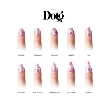 Romantic Peony Nail Wraps