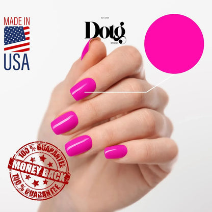 Hot Pink Nail Wraps