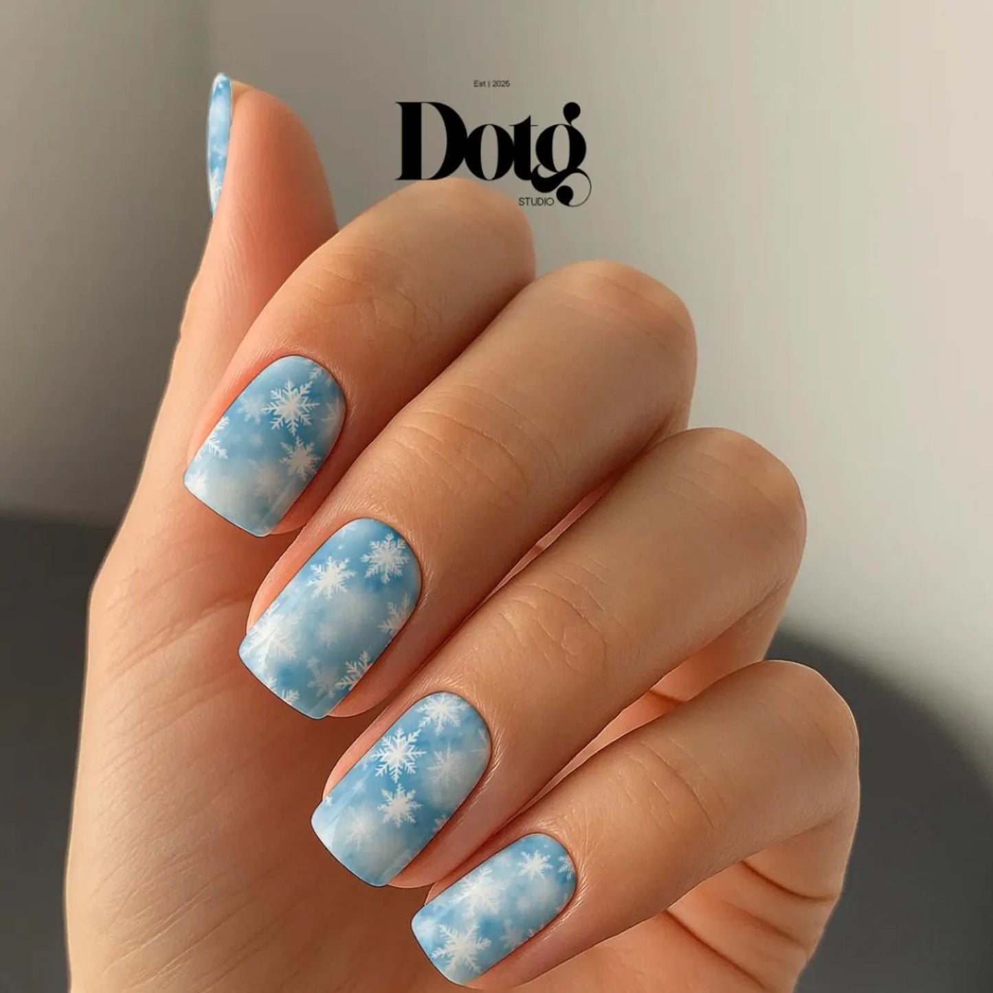 Winter Snowflakes Nail Wraps
