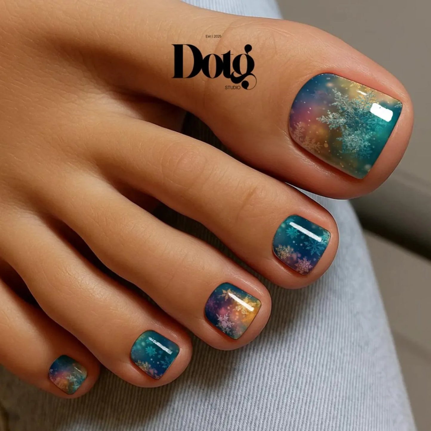 Winter Glimmer Nail Wraps