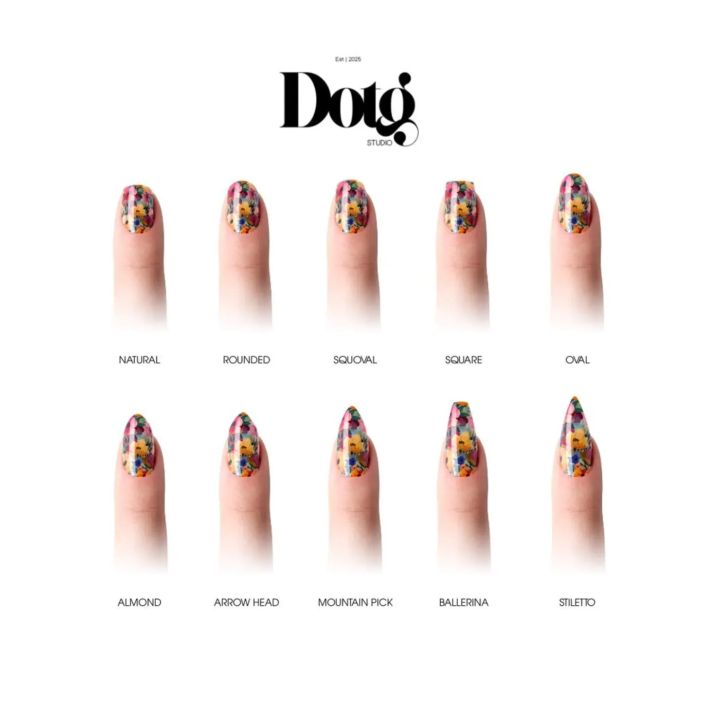 Floral Spring Nail Wraps