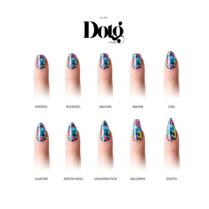 Sea Corals Nail Wraps
