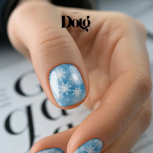 Winter Snowflakes Nail Wraps