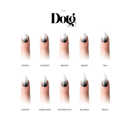 Black Ombre Nail Wraps