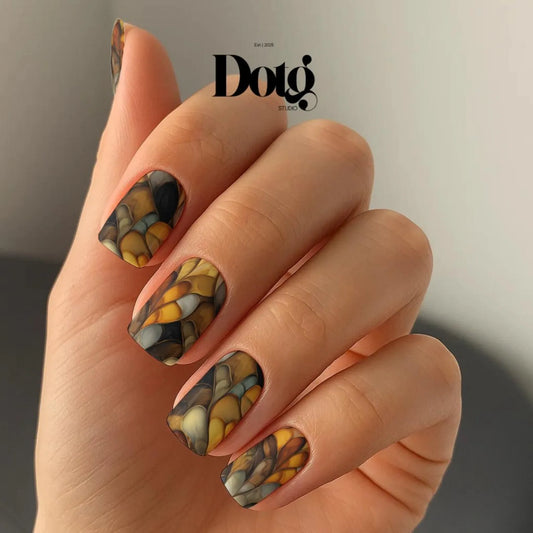 Stained Glass Nail Wraps