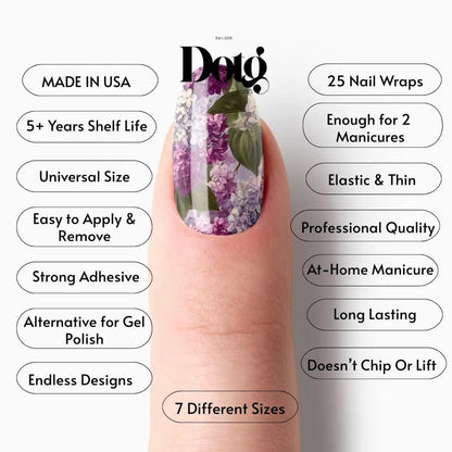 Lilac Dream Nail Wraps