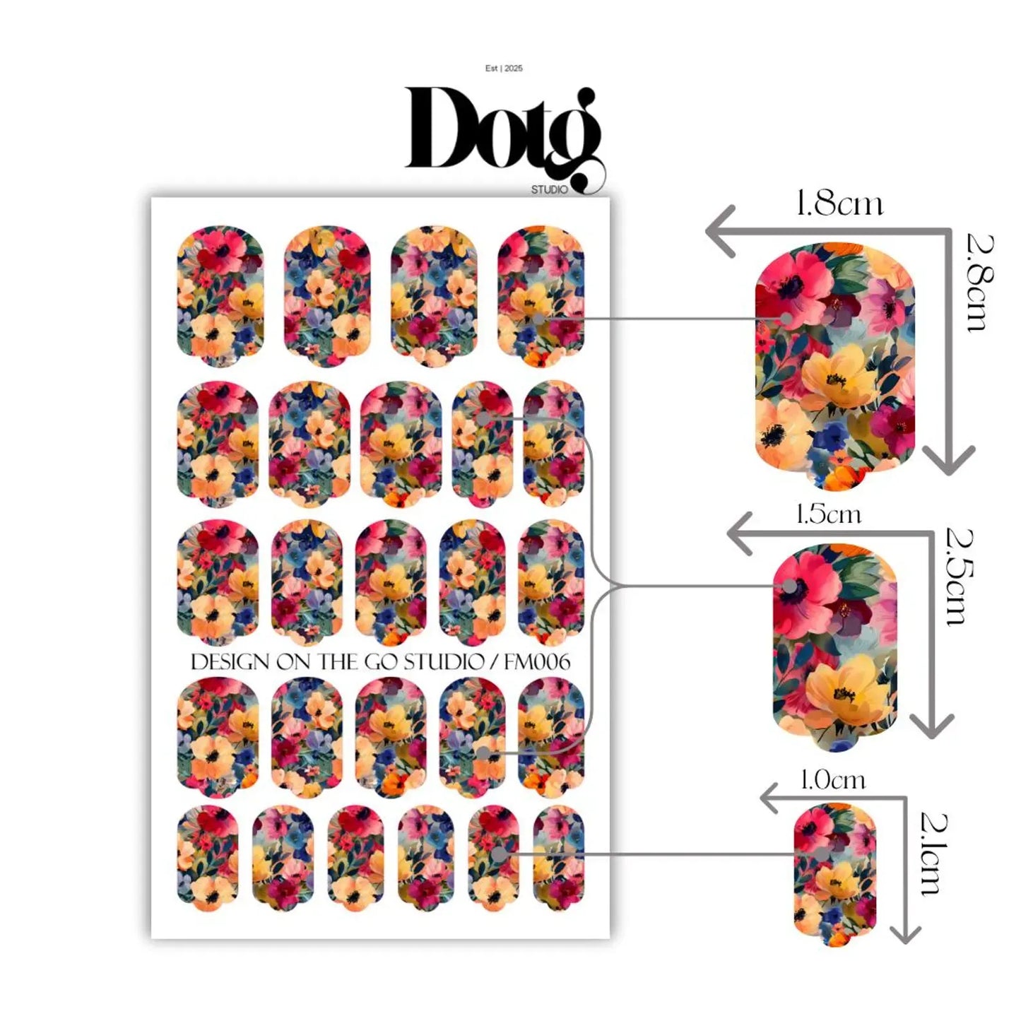 Floral Spring Nail Wraps