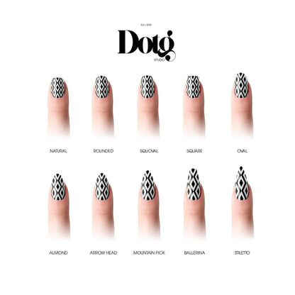 Minimalist Geo Nail Wraps