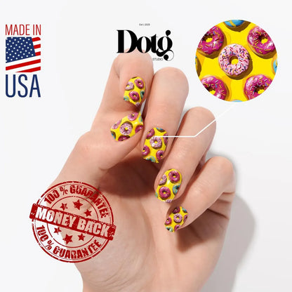 Donut Sprinkle Nail Wrap