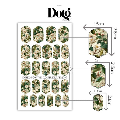 Camellia Blossom Nail Wraps