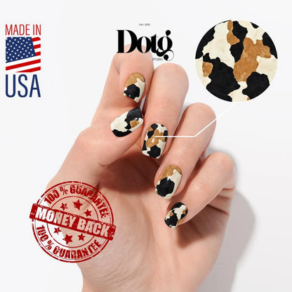 Cow Hide Nail Wraps