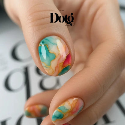Luxe Abstract Nail Wraps