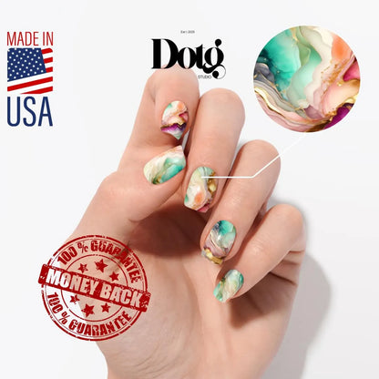 Luxe Abstract Nail Wraps