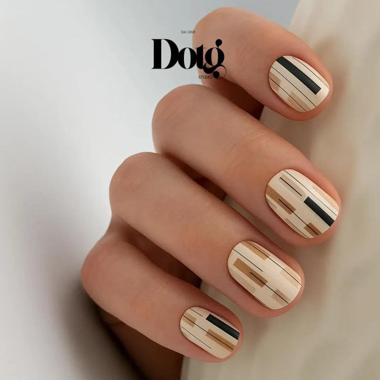 Boho Geometric Nail Wrap