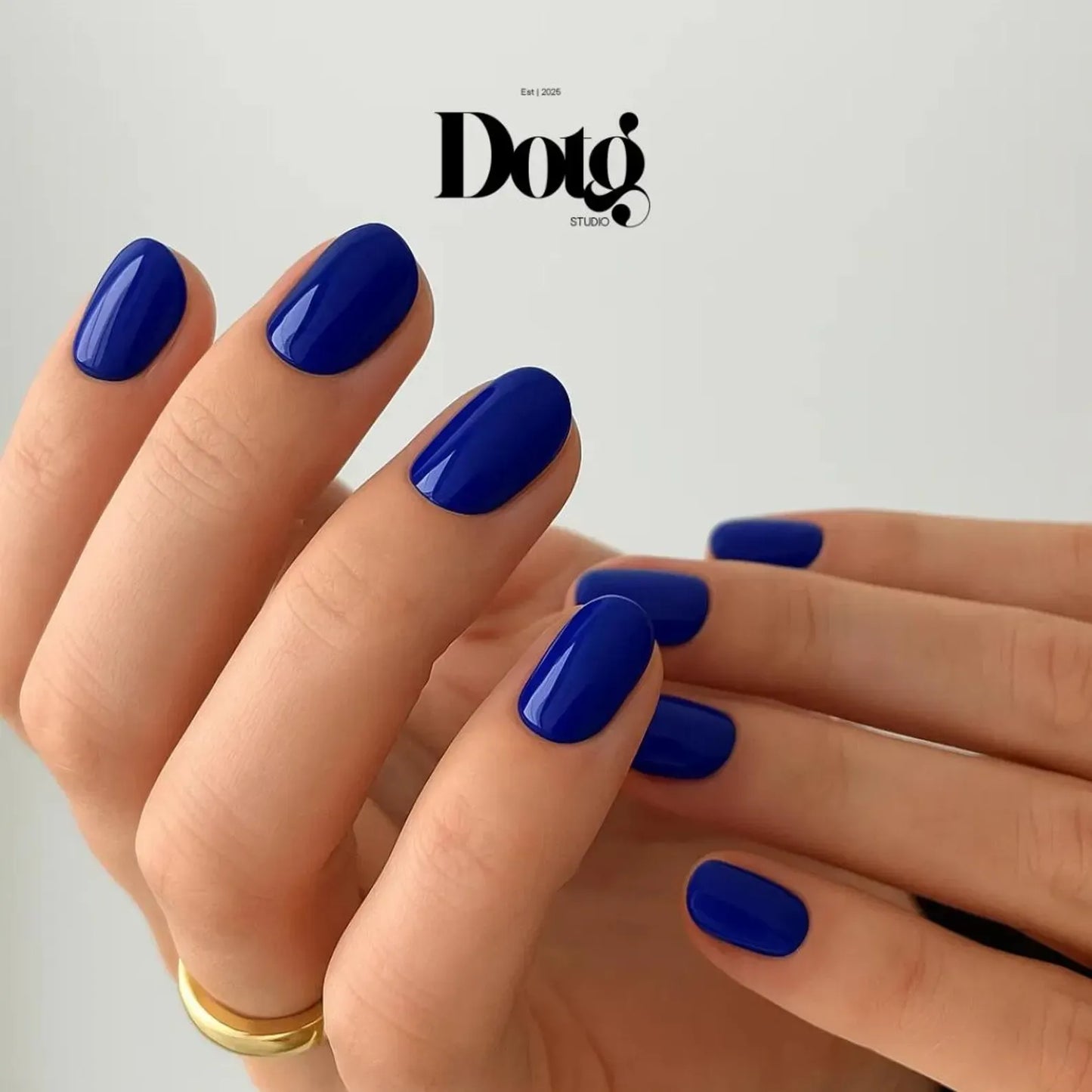 Deep Blue Nail Wraps