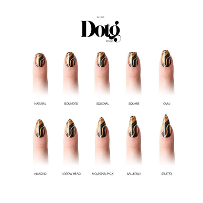 Autumn Swirl Nail Wraps