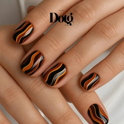 Autumn Swirl Nail Wraps