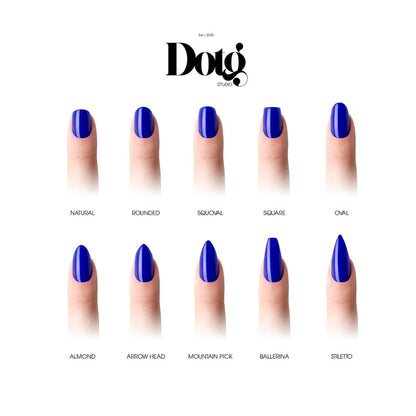 Deep Blue Nail Wraps