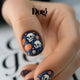 Skull Pumpkin Nail Wraps